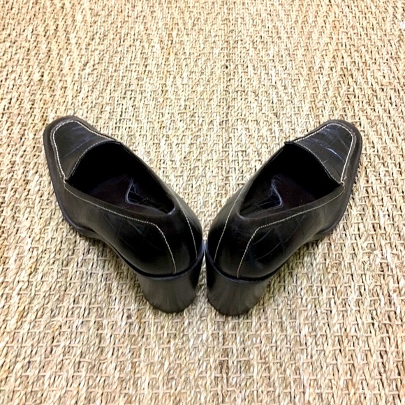 EUC Leather ANTONIO MELANI 3” Platforms - Picture 7 of 10